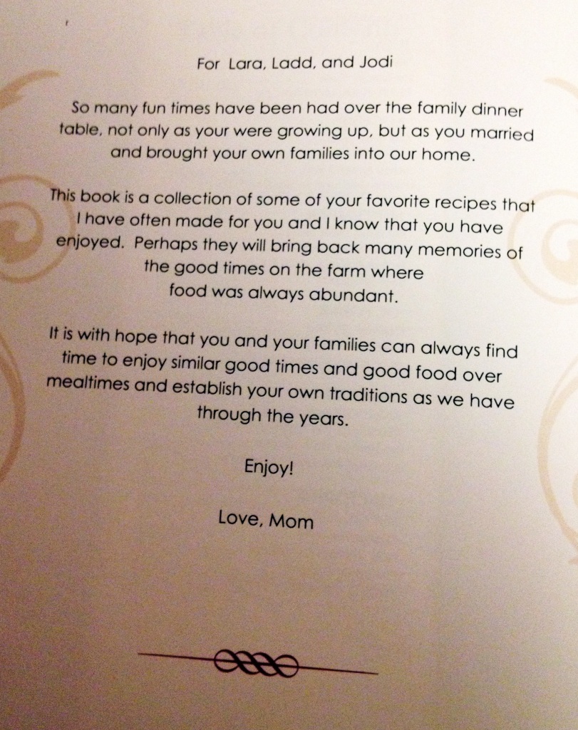 Mom's Cookbook | via MyOtherMoreExcitingSelf.wordpress.com