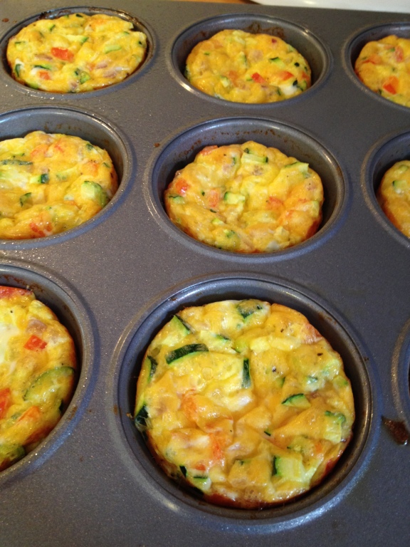 Muffin Frittatas #eggs #goodeggproject | via MyOtherMoreExcitingSelf.wordpress.com
