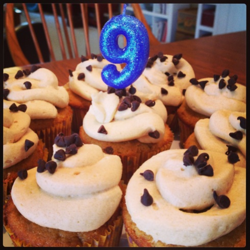 Birthday Cupcakes | via MyOtherMoreExcitingSelf.wordpress.com