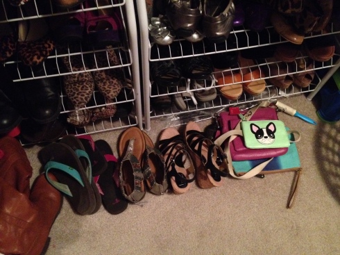 Too many shoes! | via MyOtherMoreExcitingSelf.wordpress.com