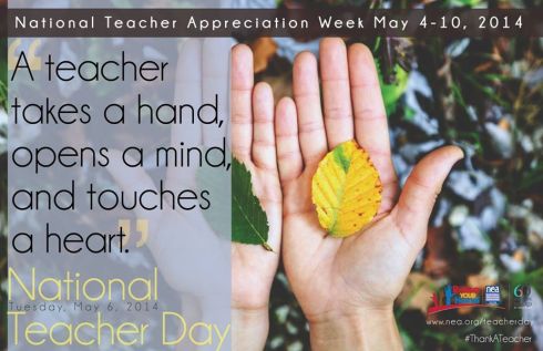 Teacher Appreciation Week | via MyOtherMoreExcitingSelf.wordpress.com