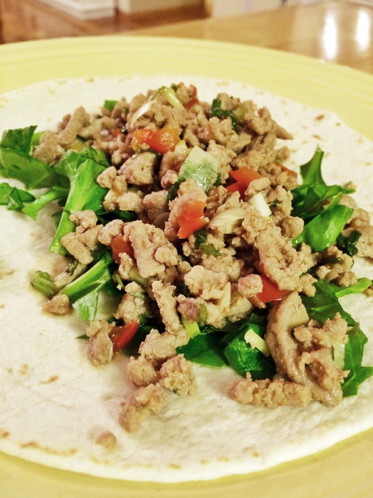 Luau Turkey Tacos from #JennieO | via MyOtherMoreExcitingSelf.wordpress.com